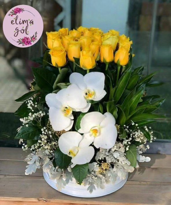 باکس گل رز و ارکیده