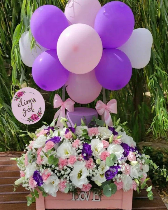 باکس گل نوزاد بهاره
