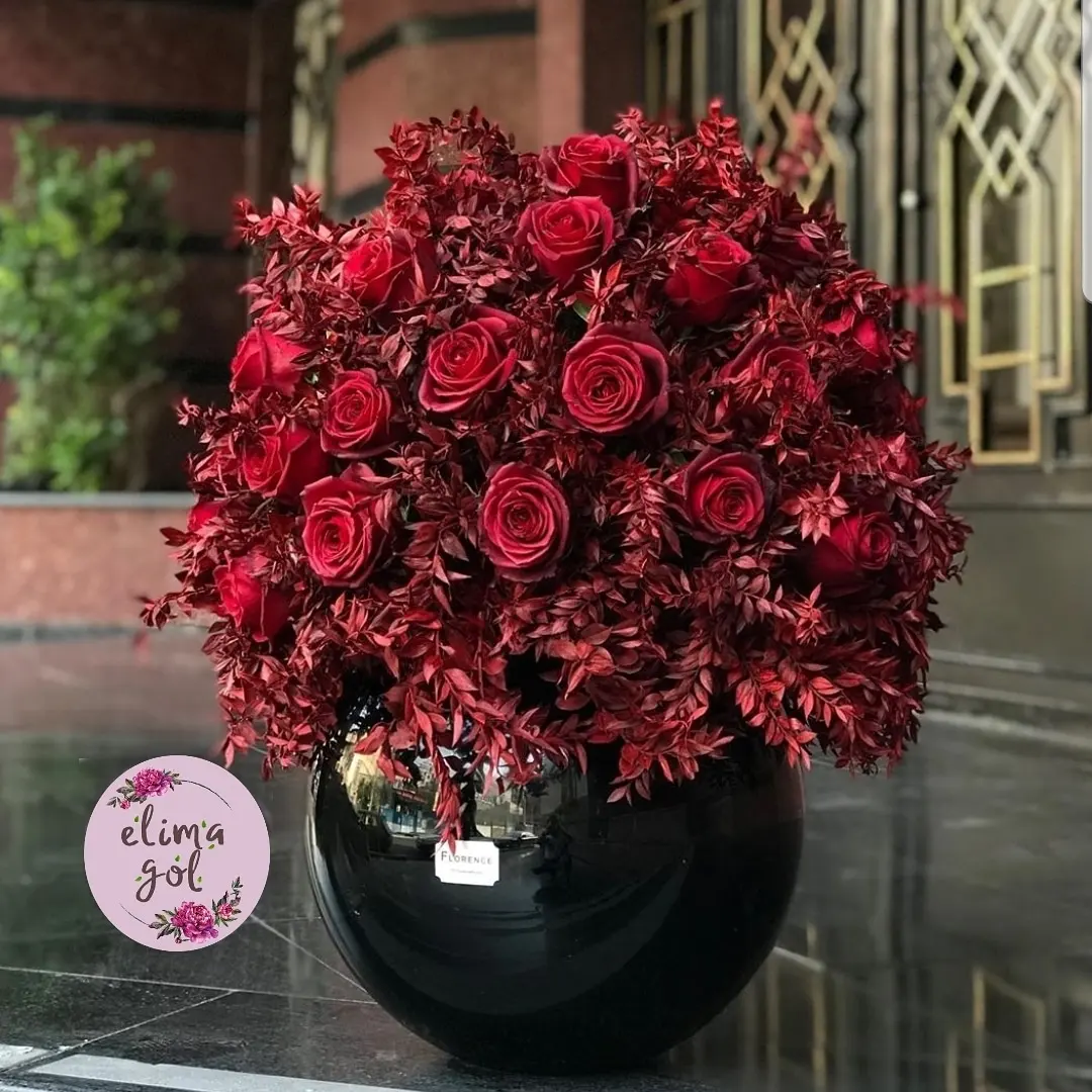 باکس گل رز هلندی وزین