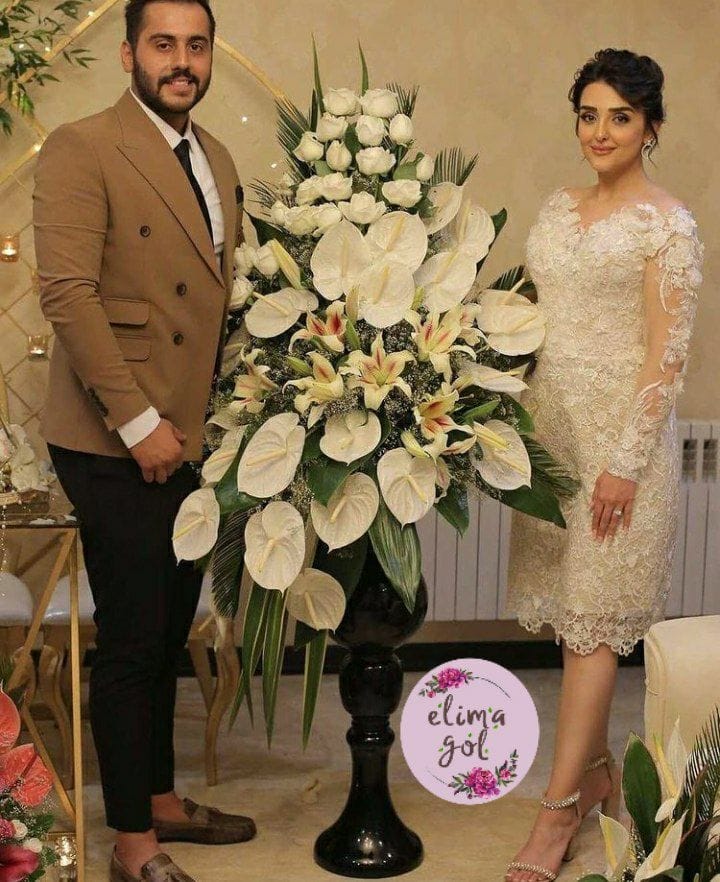 جام گل ایستاده شروین