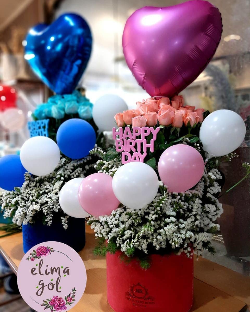 باکس گل نوزاد شیرین
